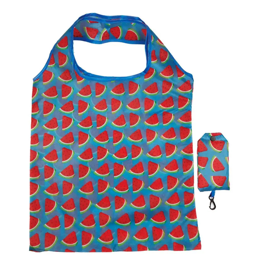 Foldable Shopping Bags for Groceries Recyclable Grocery Tote Pouch Eco-Friendly Heavy Duty Washable Shopping Bag
