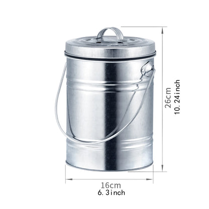 Kitchen Compost Bin Garden Courtyard Compost Box Sealed No Smell Filter Trash Odor-Proof Kitchen Trash Can Kitchen Waste Bucket
