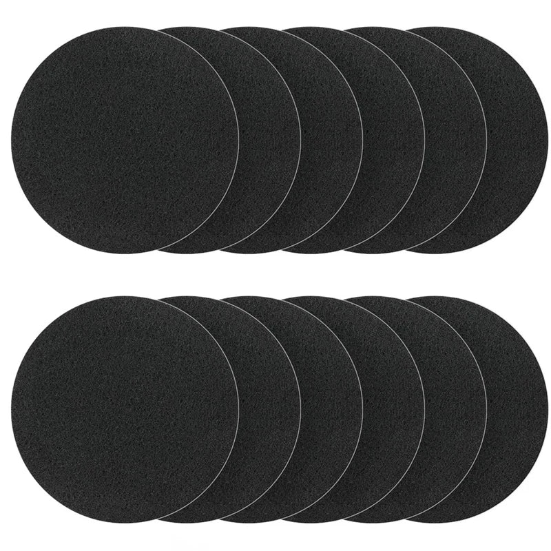 AFBC Compost Bin Filter, 6.7 Inch Filters For Kitchen Compost Bucket Home Countertop Compost Pail Relpacement Filter,12 Pack