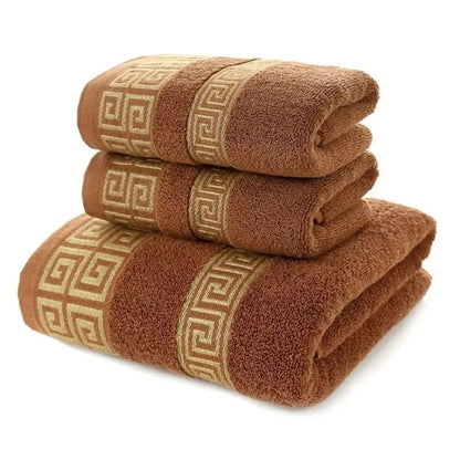 100% bamboo fiber bath towel 3-pce set,bamboo green adult sports towel,three towels totaling 35cm x 75cm * 2 and 70cm x 140cm *1