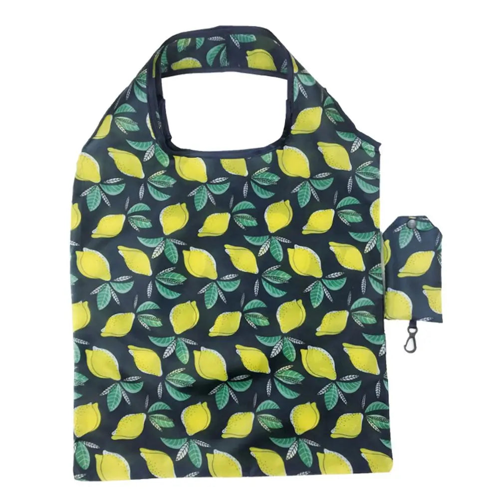 Foldable Shopping Bags for Groceries Recyclable Grocery Tote Pouch Eco-Friendly Heavy Duty Washable Shopping Bag