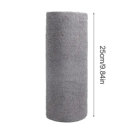 Reusable Wipes Roll Washable Microfiber Cleaning Cloth Roll Convenient and Practical Paperless Towels Roll Tear Away Towels