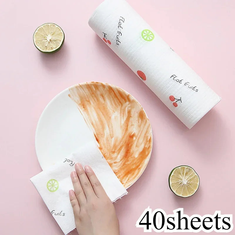 Reusable Paper Towels Kitchen Towel,Dish Cloths & Hand Wipes-Multi-Use,Durable,and Reusable Rags for Kitchen and Daily Cleaning